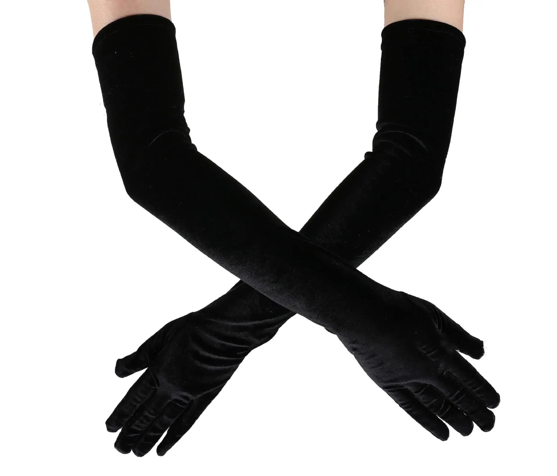

Long Opera Gloves 1920s Party Velvet Evening Elegant Wedding Costume Accessory