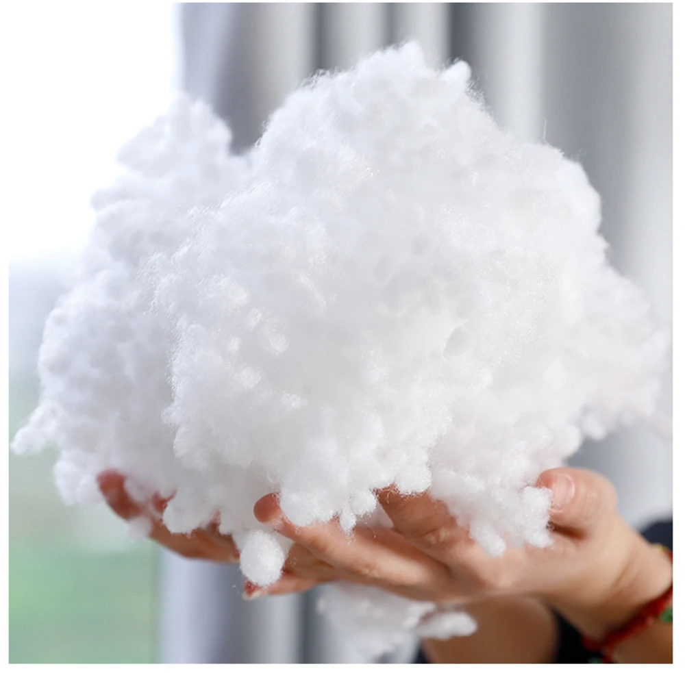 50g/Lot Pillow Filler Premium Polyester Fiber Doll Stuffed Toys Polyester Stuffing High Elastic PP Cotton DIY Handmade
