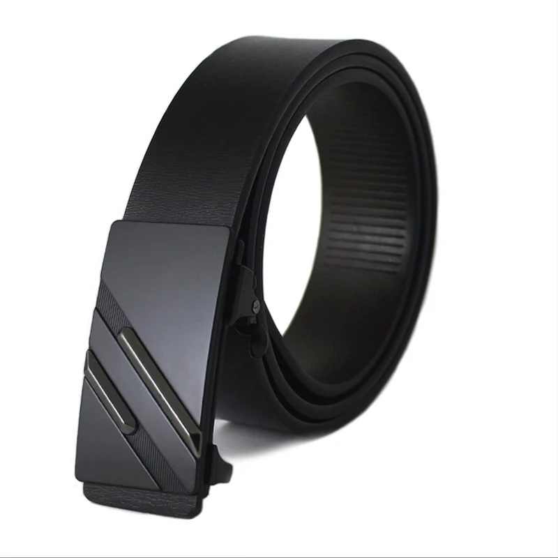 Fashion Luxury Men's High Quality Alloy Automatic Buckle Belts Business Casual Jeans Belt Famous Brand Designer Waistband Male
