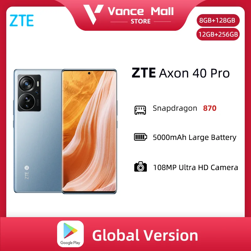 Global-Version-ZTE-Axon-40-Pro-5G-Smartphone-6-67-144Hz-AMOLED-Curved ...