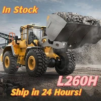 L260H 1/16 Scale RC Loader DoubleE E592 Electric Loader Sound Light Remote Control Car Construction Truck Boys Toy TH23665 1