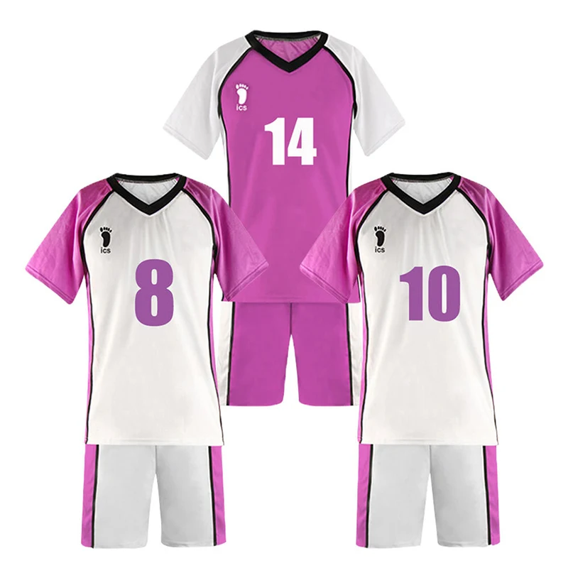 Giacca Sportiva Cosplay Shiratorizawa Gakuen Da Haikyuu!! – Jersey Pallavolo, Ricami, Taglie S-XXL (taglio Asiatico)