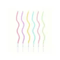 6pcs  Rainbow Color