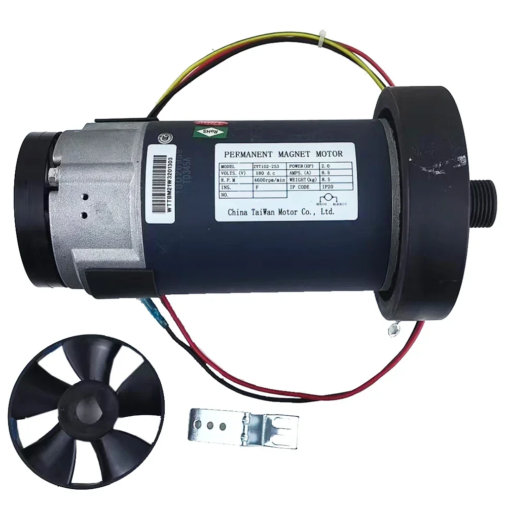 Laufband-Gleichstrommotor ZYT-102, 180 V, 3,0 PS, 4800 U/min, elektrisches Laufband, allgemeines Zubehör