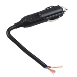 Dual - Voltage Car Cigarette Lighter Plug with Indicator Light (B)