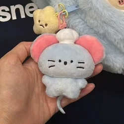 Adorable Cartoon Plush Keychain Pendant for Bags - Perfect Gift Accessory for Friends (1pcs)