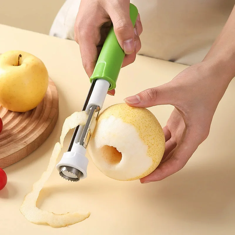 2-in-1 Fruit Corer Peeler 5