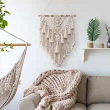 Simple Homestay Decoration Hand-woven Tapestry Nordic Style Bohemian Tapestry Home Decoration Wall Tapestry Wall Wall Decor