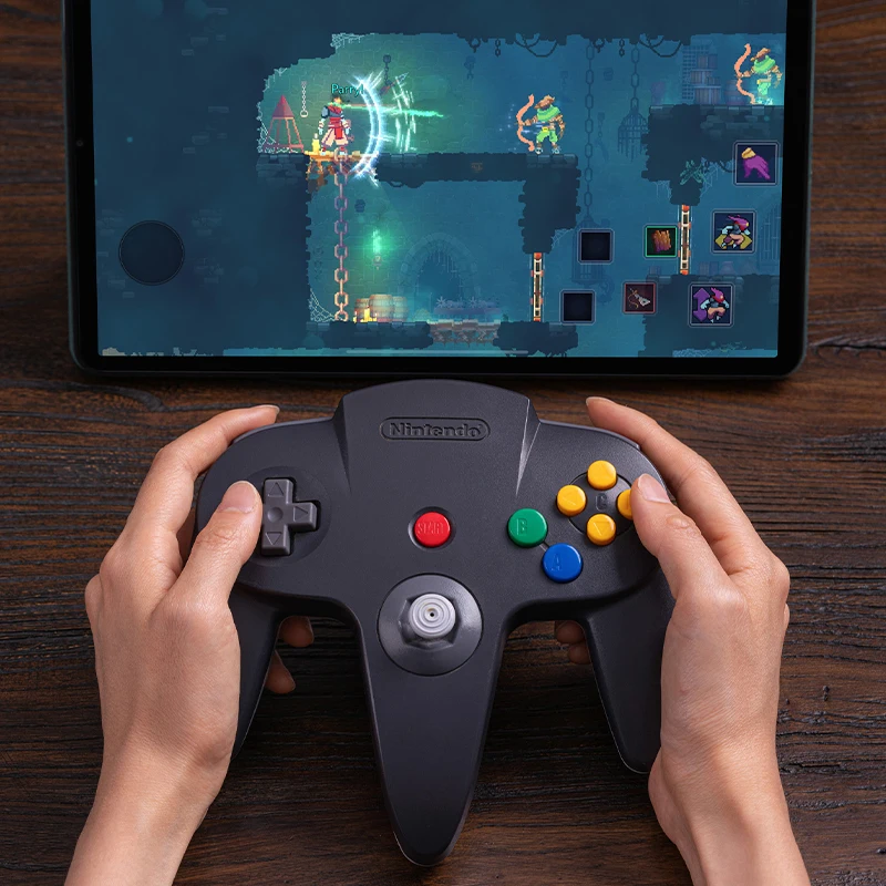 N64 handle DIY Bluetooth kit joystick assembly, wired gamepad to