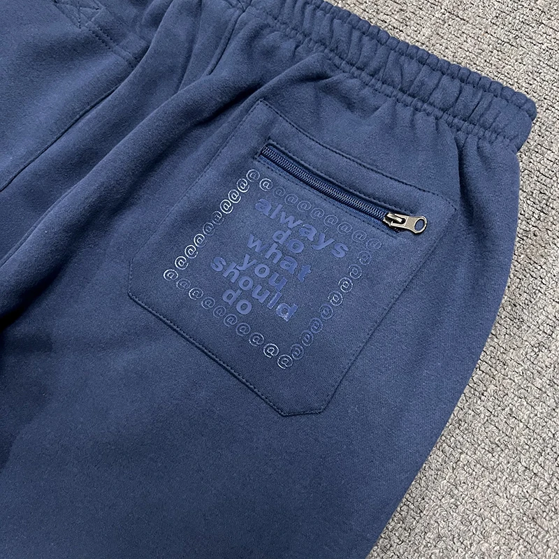 2024 New ADWYSD Sports Pants Loose and Casual Always Do What You Should Do Royal Blue Men and Women Casual Sports Pants