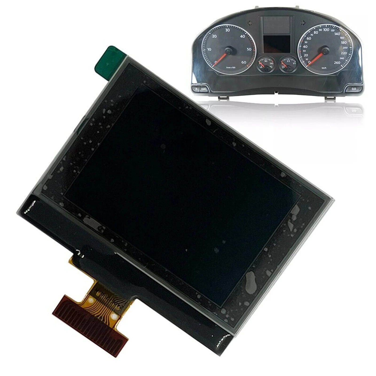 DPGKITS 1 Pieza Pantalla LCD para Panel de Instrumentos Compatible con Volkswagen Golf V/Touran/Pasat/Jetta 1TD920862 92290206 Venta al por Mayor 4