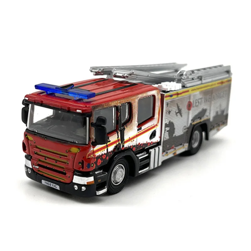 

Diecast Alloy 1:76 Scale CP31 Fire Truck Car Model Adult Classic Sand Table Collection Display Ornament Gift Souvenir