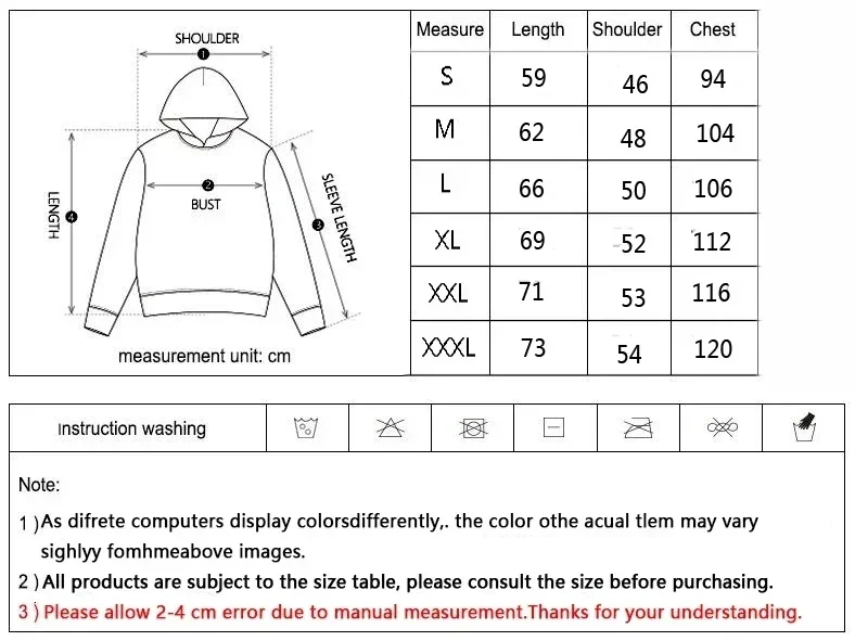 Anime Blue Lock Graphic Hoodie - Men's Casual Pullover Sweatshirt