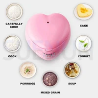 Heart Shaped Rice Cooker Home Multifunctional Rice Cooker Can Be Used For Desserts Soupand Can Be Reserved For Reservation 1.8L 1