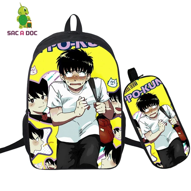 Hajime No Ippo Backpacks Unisex High-capacity Schoolbags Boys