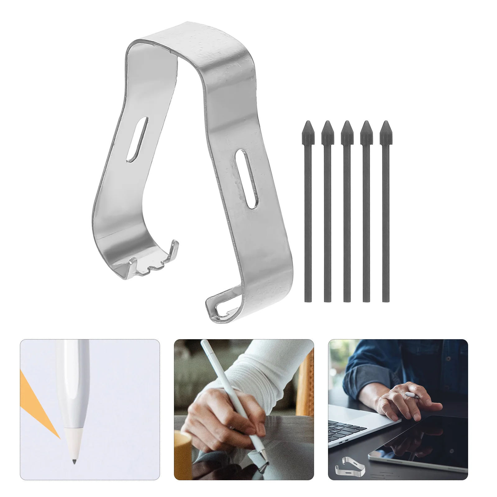 

Refill for Stylus Phone Pen Nibs Sensitivity Refills Replacement Comfortable Grip Screen Writing Touch Tips Metal Plastic
