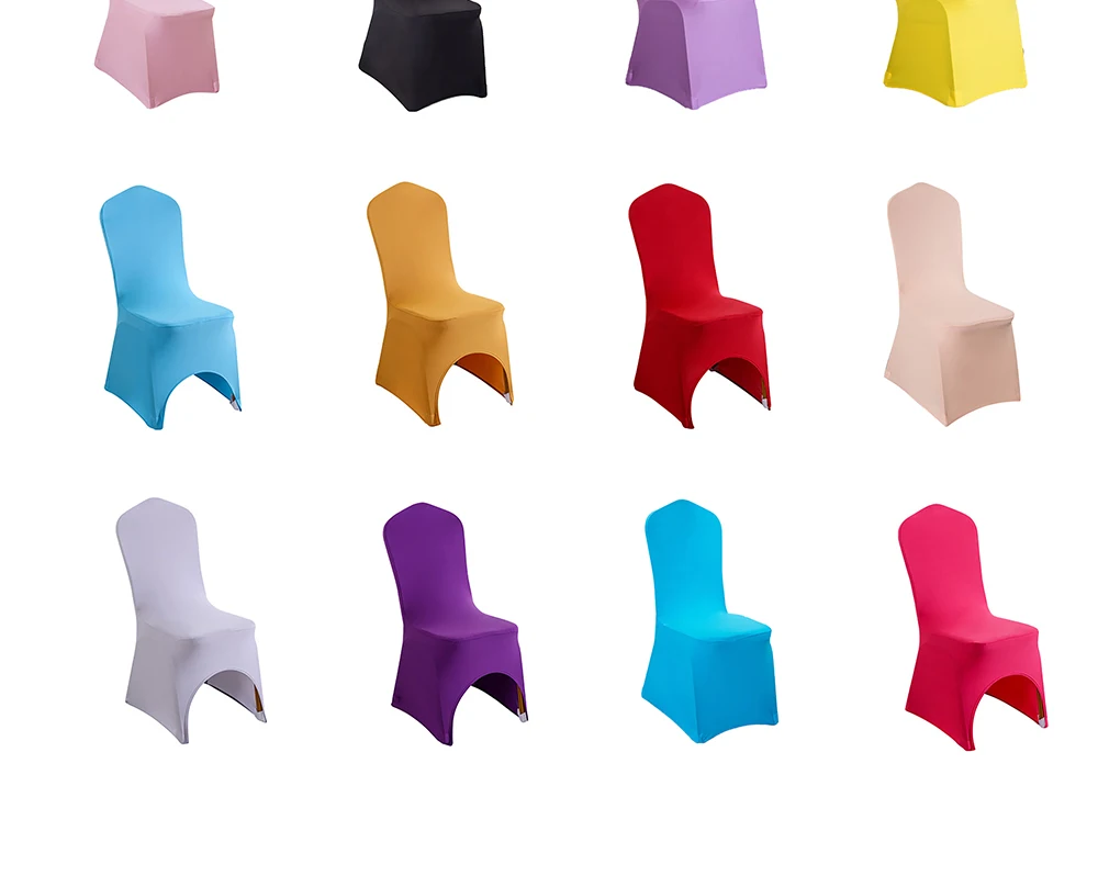 WHITE Chair Covers for Party Events