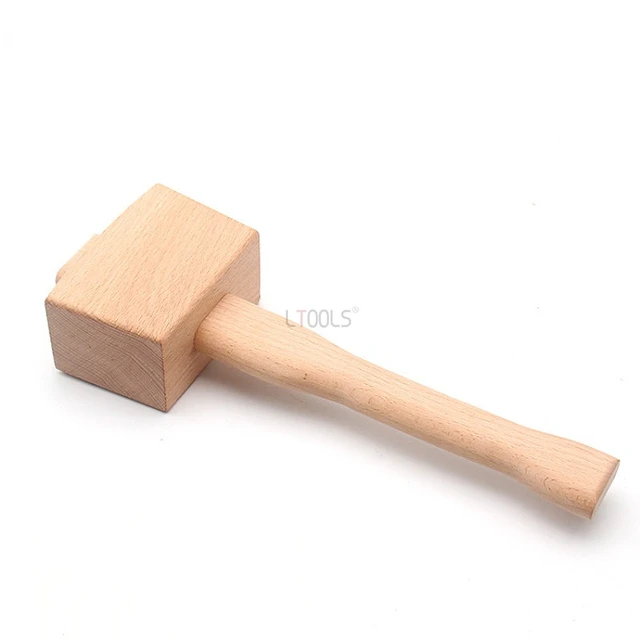 Leather Carving Mallet DIY Accessories Leather Work Comfortable Handle T  Head Printing Hammer Mauls Nylon Hammer Punching Tool - AliExpress