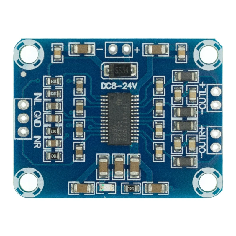 

TPA3110 2X15W Digital Audio Stere Amplifier Board Module Mini Binaural AMP Controller 100dB DC 8-18V Max 3A