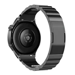 Elegant 22mm Ceramic Watchband Bracelet - Premium Ceramic Design - 22mm (Black)