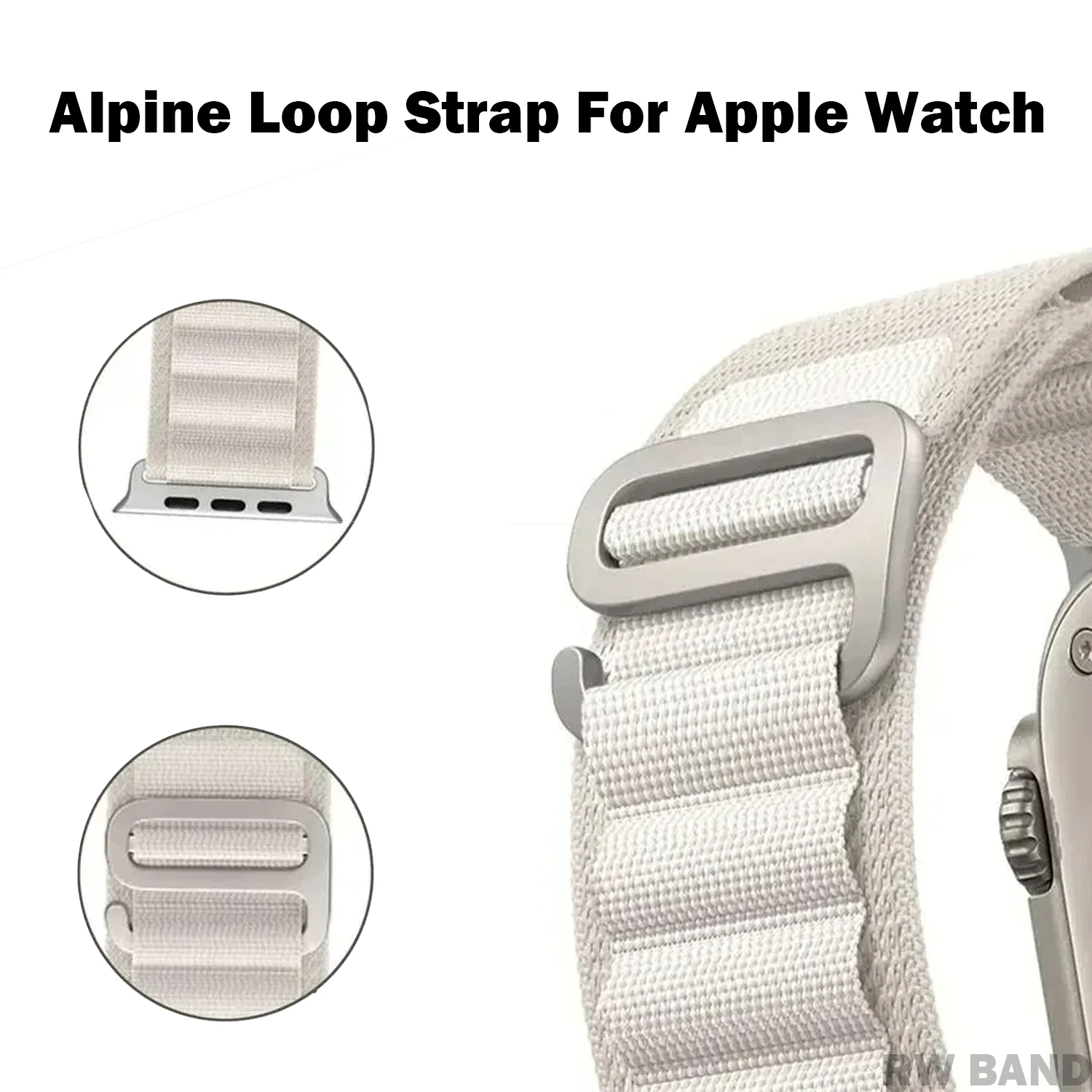 Nylon Alpine Bracelet for Smart Watches - Premium Strap Collection