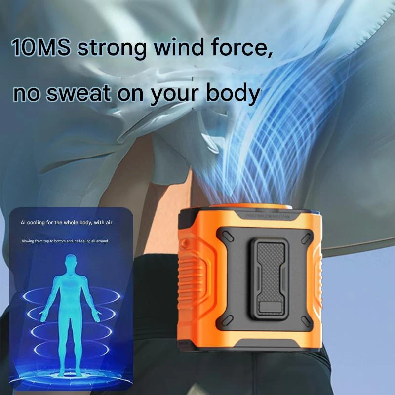 Mini Rechargeable Waist Fan 6