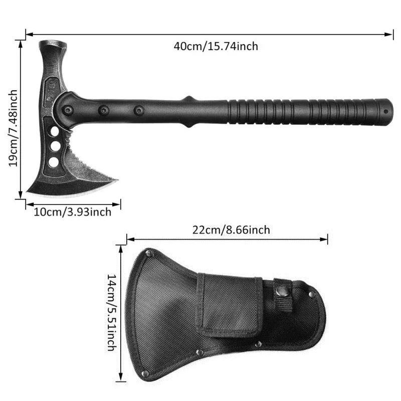 New Multi-purpose Axe Hammer Outdoor Camping Logging Cutting Axes Wild Survival Tourist Portable Tactical Tomahawk Hatchet Tools 3