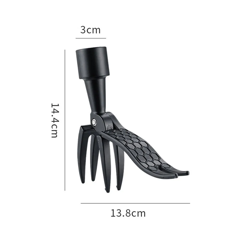 1PCS Weeding Head Replacement Claw Foot Pedal Weed Puller Stand Up Gardening Digging Weeder Alone Root Remover And Alone Handle