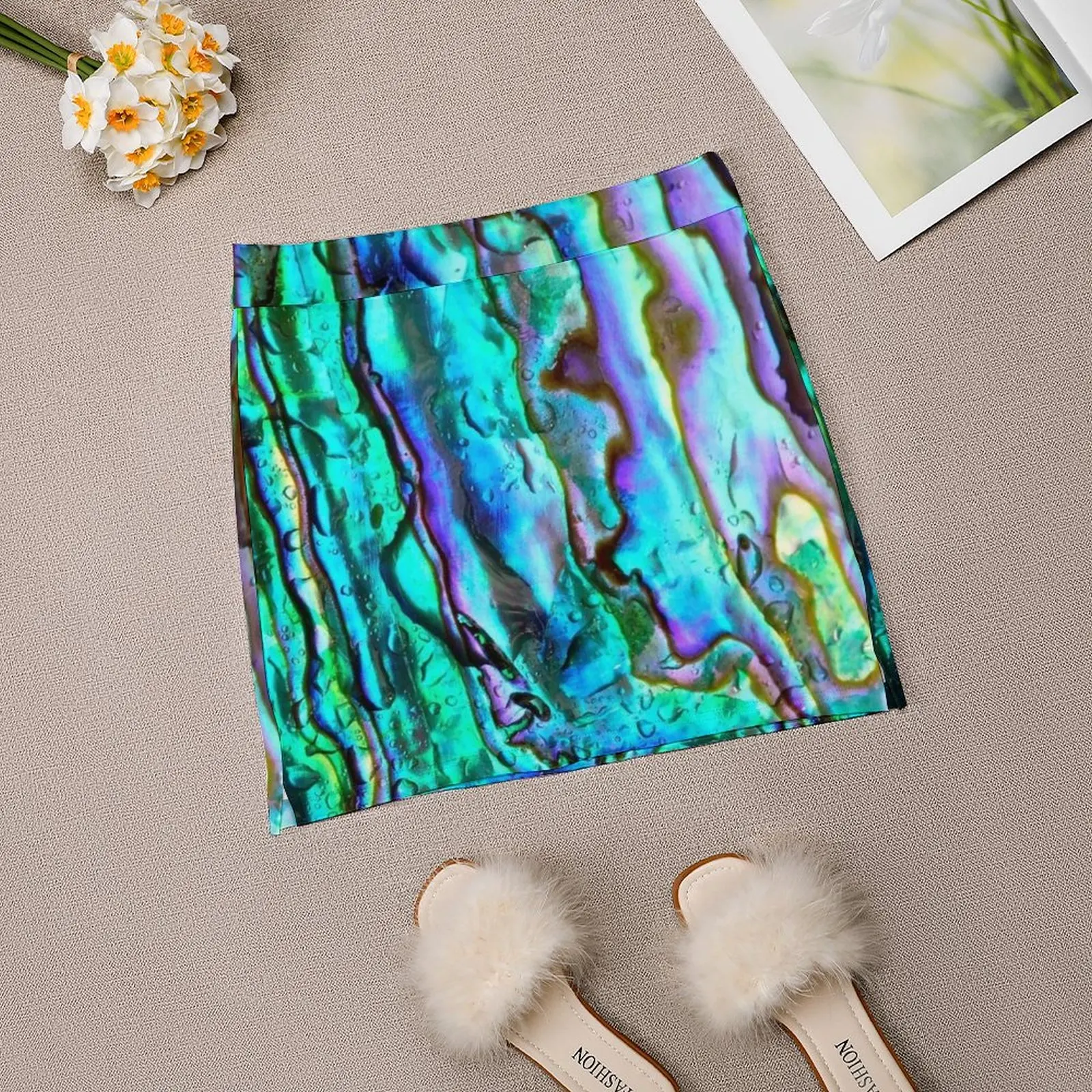 Abalone Shell Light Proof Trouser Skirt dresses for prom women's clothing korea stylish