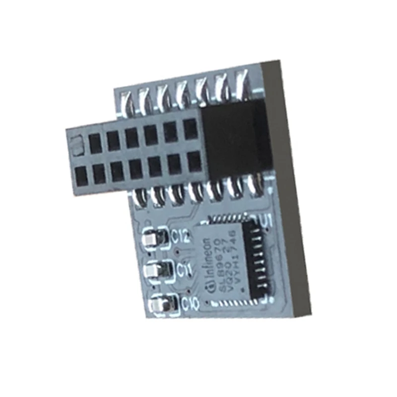 TPM 2.0 Encryption Security Module Remote Card 14 Pin SPI TPM2.0 Security Module For ASUS Motherboard