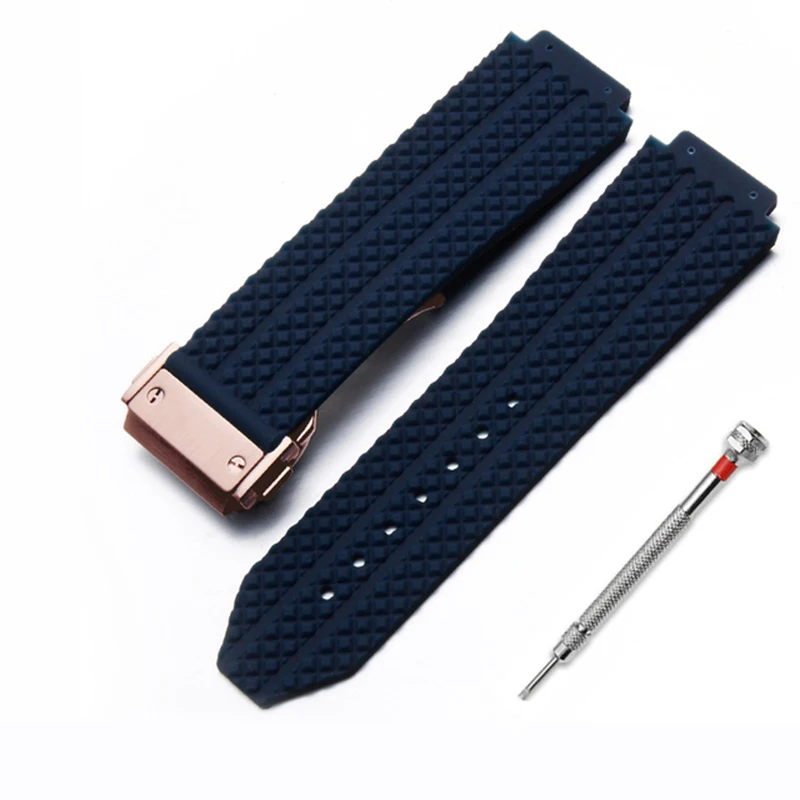 CZKE Für HUBLOT Big BANG Silikon-Uhrenarmband 26 Mm