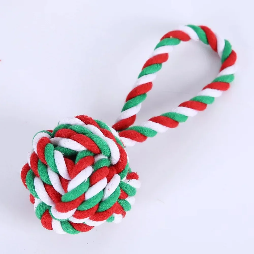 Christmas Dog Rope Toy 4