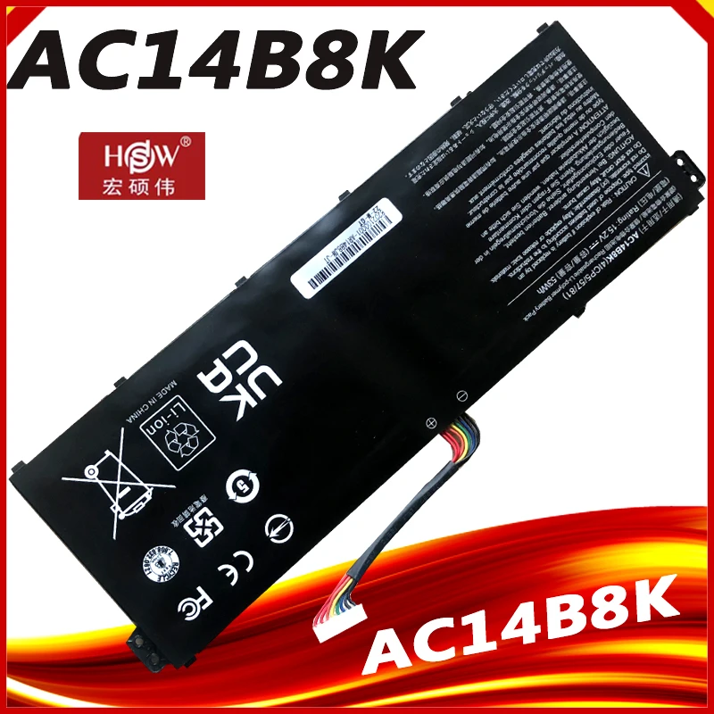 

AC14B8K Laptop Battery For Acer Aspire CB3-111 CB5-311 ES1-511 ES1-512 ES1-520 Nitro 5 AN515-51 Predator Helios 300