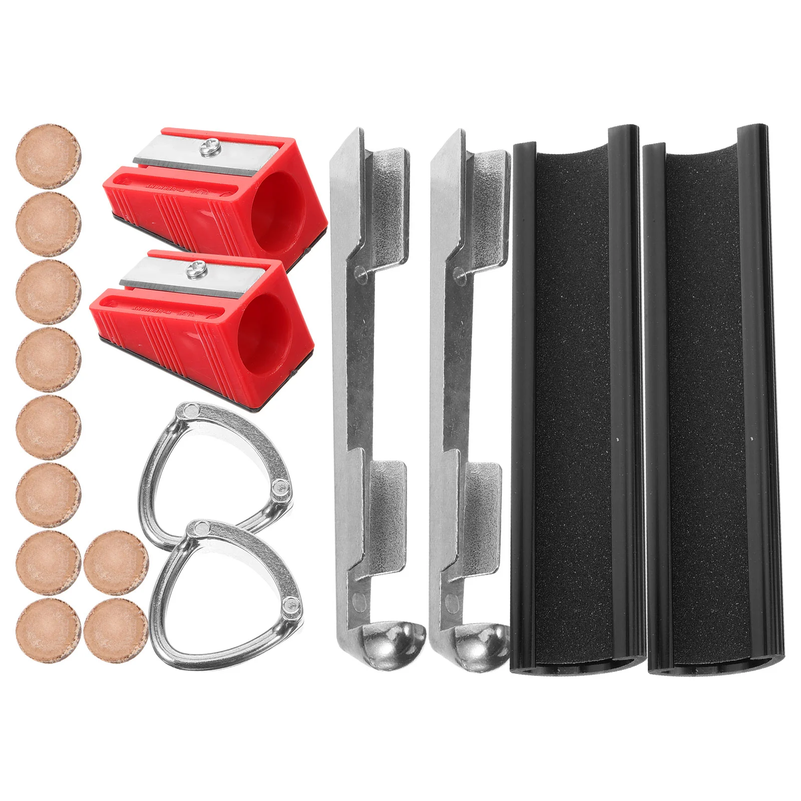 

Pool Cue Repair Kit Tip Portable Tool Tools Billiard Supplies Metal Tips Replacement Accessories for