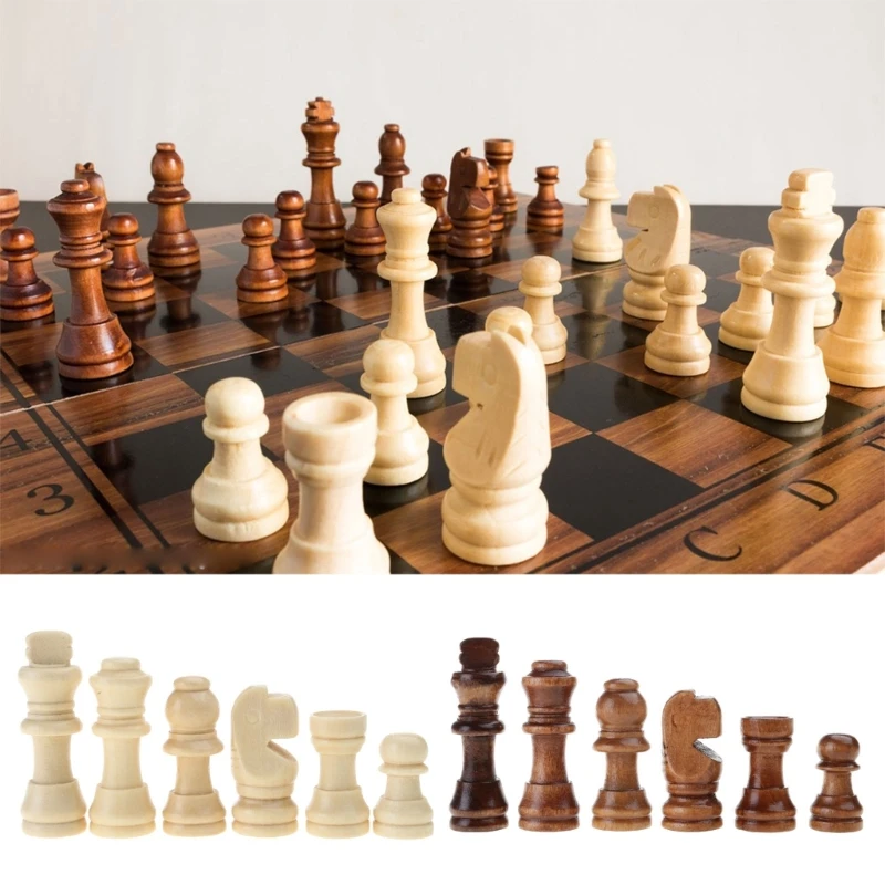 Set De 40 Piezas De Madera Y 4 Dados – Figuras De Colores Para Juegos De Mesa, Ideal Para DIY Y Manualidades