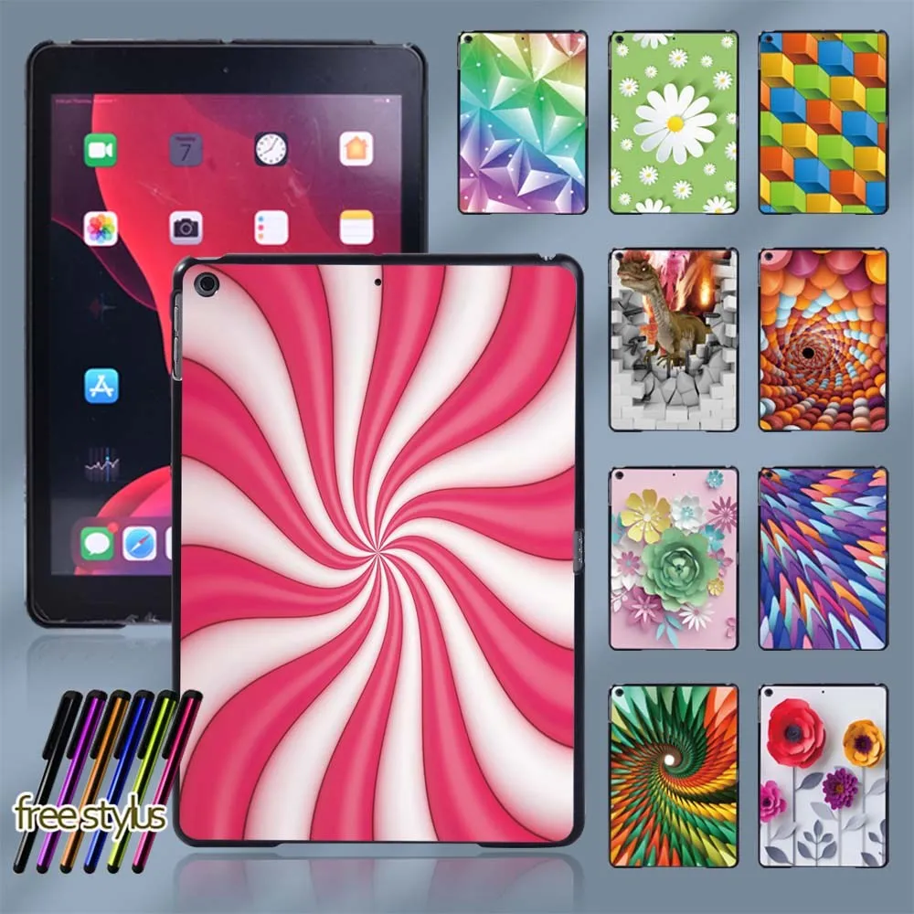 

Case for Apple IPad 9th 8th 7th 10.2"/Air 5 2022/Air 1 2 3 4/Mini 1/2/3/4/5/Pro 9.7" 10.5"/iPad 2/3/4 Gen Full Tablet Back Shell