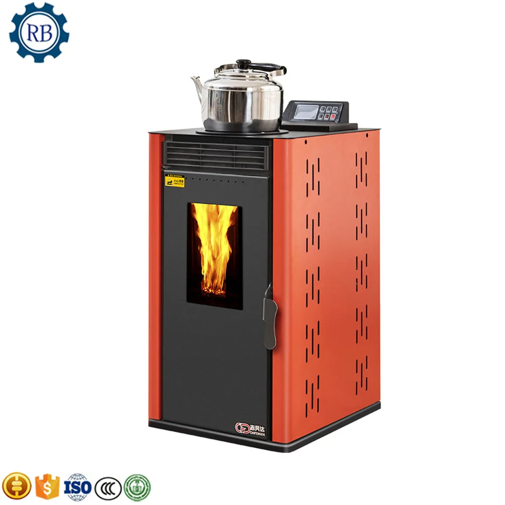 Easy Operation pellet stove Cheap Wood Pellet Stove Heater Home Indoor Use  Intelligent Fireplace - AliExpress