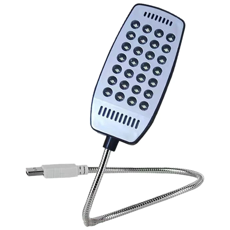 

28 LED Reading Lamp LED USB Book Light Ultra Bright Flexible For Laptop Notebook PC Computer