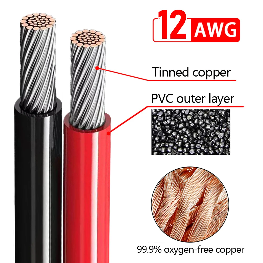 Solar-Stecker-Adapter 4-in-1 - Kompatibel Mit XT60, DC5521 & DC7909, Inkl. 12AWG/18AWG Kabel