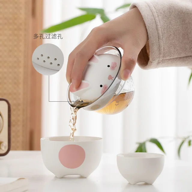 휴대용 여행 차 세트: 야외 모험의 필수품