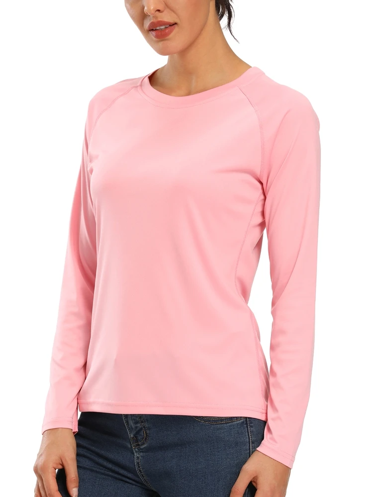 WomenLongSleeveTeeShirtOutdoorSunproofHikingClimbingSports