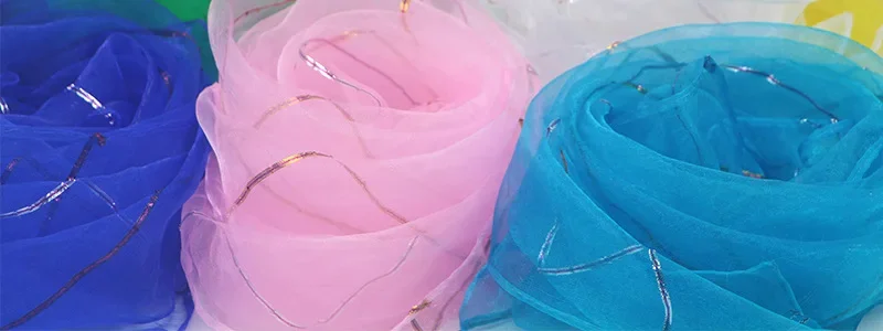 10pcs 60x60cm Solid Colors Chiffon Organza Silky Scarf Baby Girls Children Kindergarten Dance Performance Square Neck Scarf