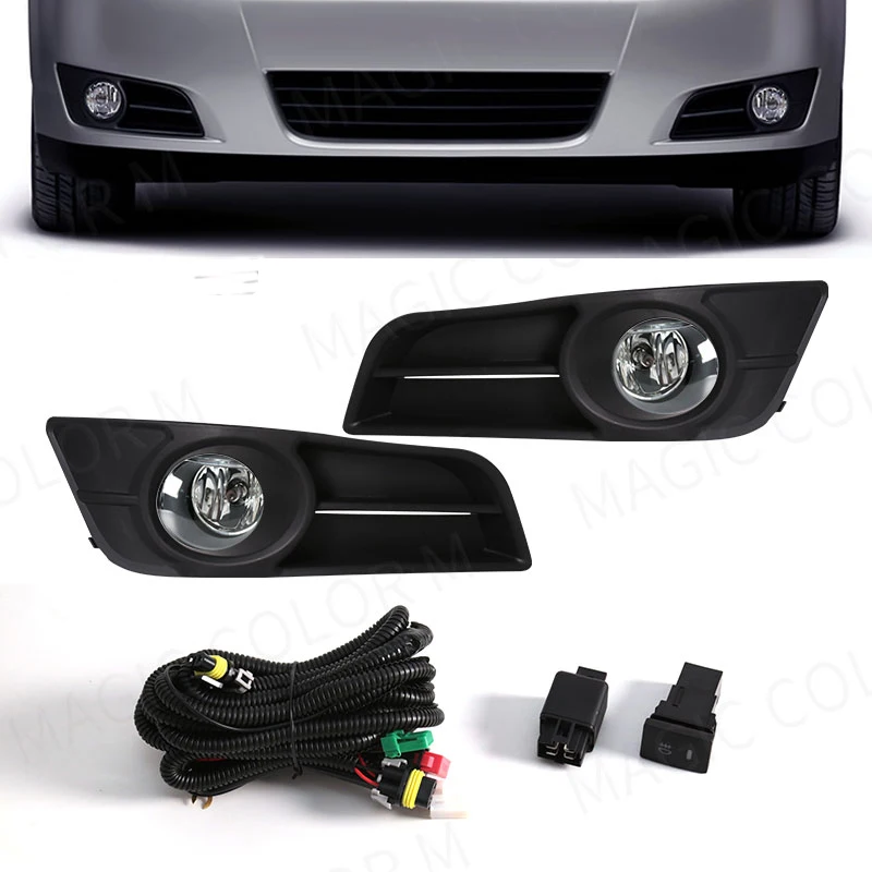 Per Toyota Corolla 2004 2005 2006 Versione Europea Fendinebbia Drl Luci Di Marcia Diurna Copertura Griglia Lunetta Fari Fendinebbia 12V