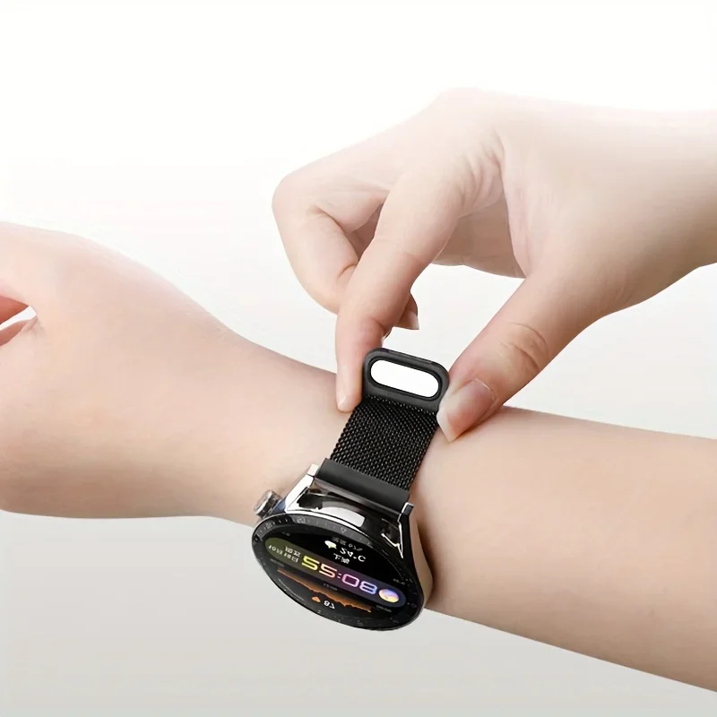 Elegant Milanese Loop Magnetic Bracelet Strap, 44mm/40mm in Timeless Style