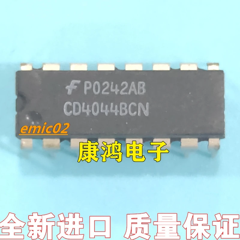 

10 шт., Оригинальные запасные CD4044BE cd4044nl DIP16 RS