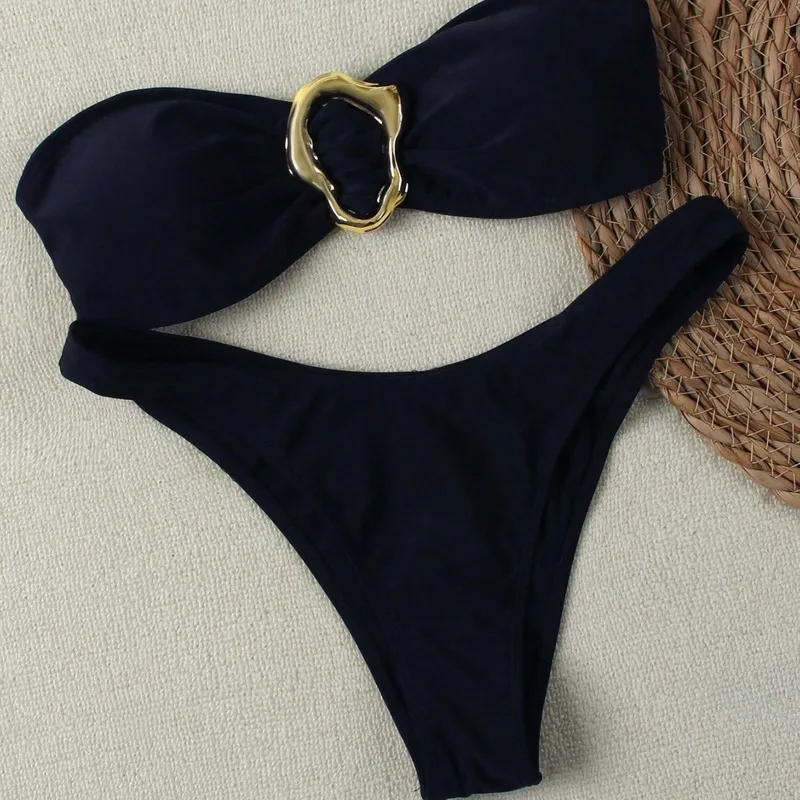 " Sexy Bandeau Push-Up Bikini Set