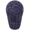 Autumn Winter Women Baseball Cap Fashion Gold Thread Tweed Snapback Caps Female Adjustable Outdoor Warm Sun Hat Elegant Dad Hats 4