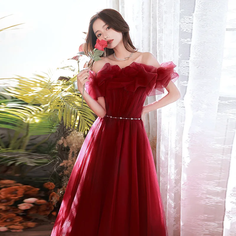 Abito Elegante Abiti Lunghi Da Sera Economici Eleganti Abiti Da Sera Lunghi Da Ballo Rossi Per