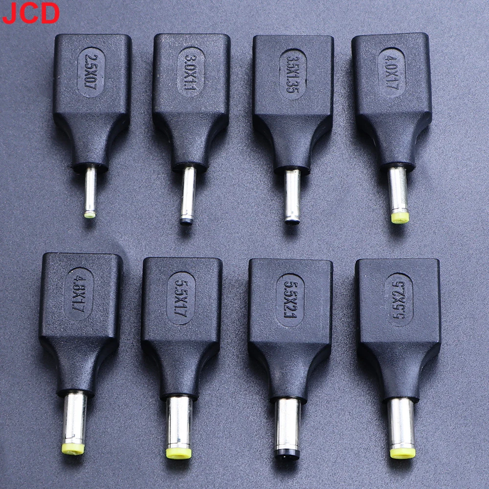 USB Fmale Power Plug To 5.5*2.5 5.5x2.1 4.8x1.7 4.0*1.7 5.5*1.7 2.5*0.7 3.0*1.1 3.5x1.35 mm DC Jack Adapter Connector 5V/12V 5pc usb dc converter