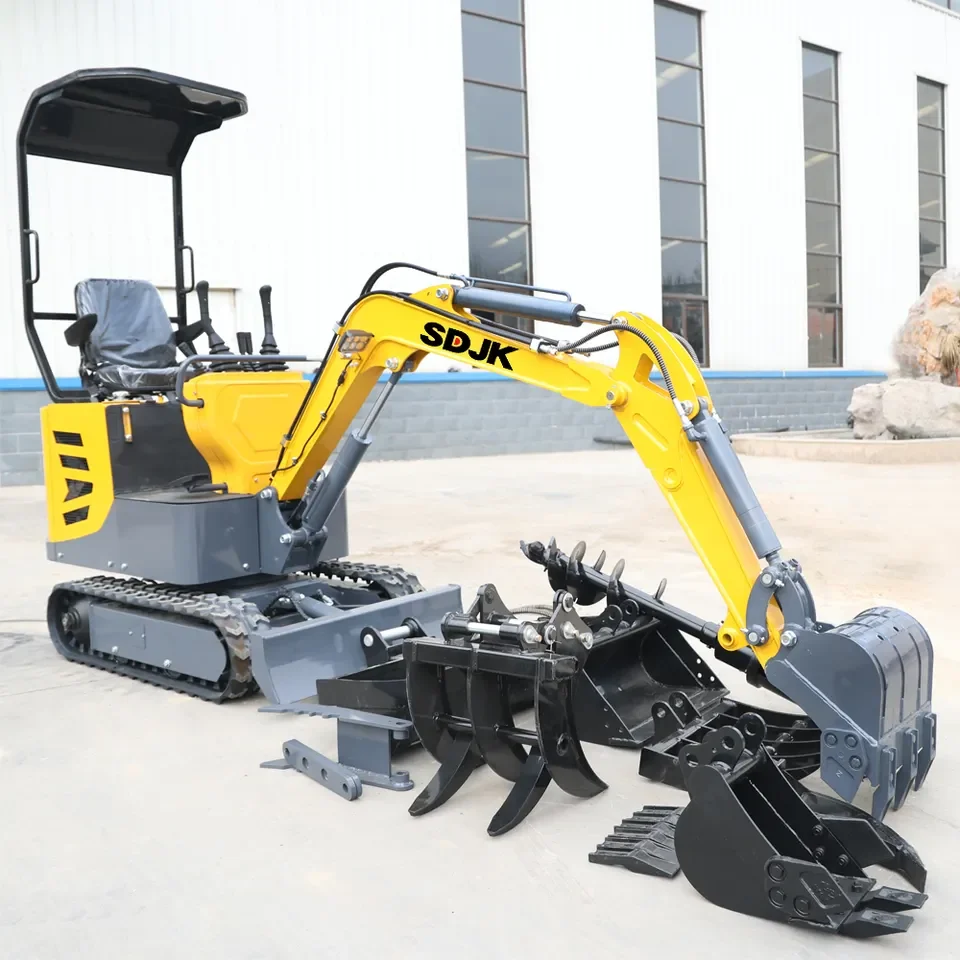 Sdjk Nuovo Escavatore Prezzo 1.2Ton 1.5 Ton 2 Ton Mini Escavatore Scavo Idraulico Piccolo Micro Escavatore Prezzi In Vendita